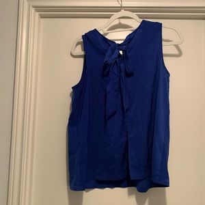 J. Crew Bow Back Top
